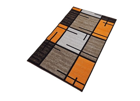 Мокетен килим ERIKA 8010 beige/orange P